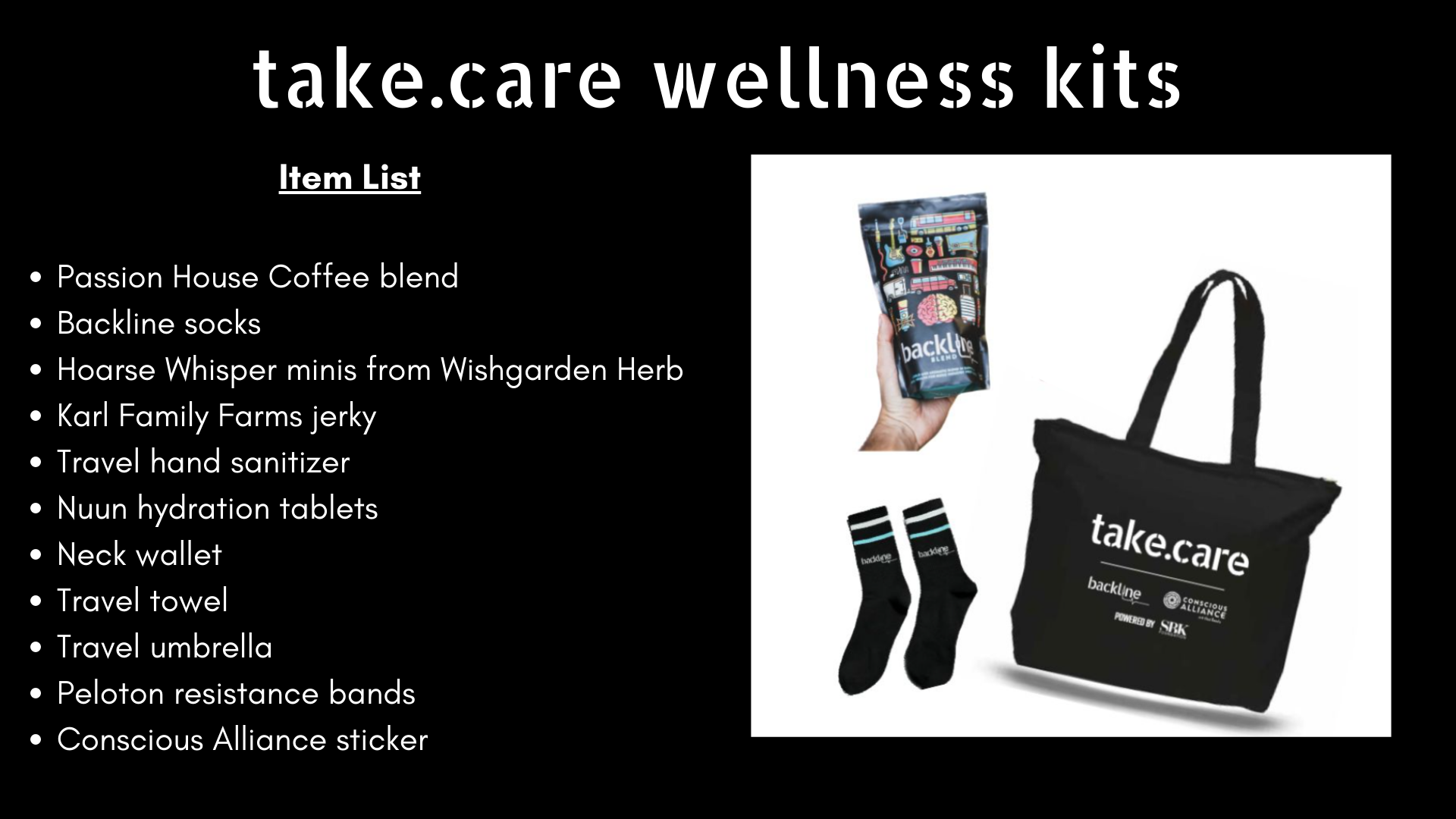 Take.Care Content Graphic
