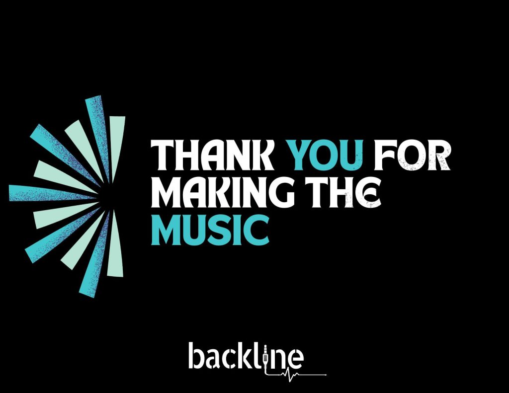 THANK YOU FOR MAKING THE MUSIC